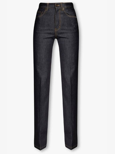 Denim Pants 684196 Black - SAINT LAURENT - BALAAN 1