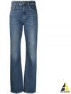 High Rise Straight Jeans Blue - POLO RALPH LAUREN - BALAAN 2