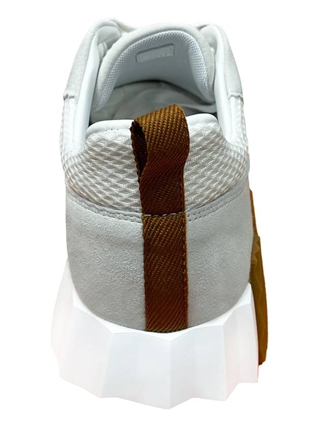 H232856Z H91 Bouncing Graphic Mesh Suede Goatskin Sneakers Blanc Men s Shoes TSSW - HERMES - BALAAN 5