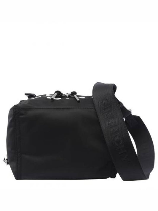 Small Pandora Nylon Shoulder Bag Black - GIVENCHY - BALAAN 1