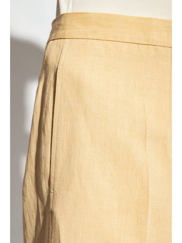 high waist linen blend pants PAD264F264D6300000 - FABIANA FILIPPI - BALAAN 6