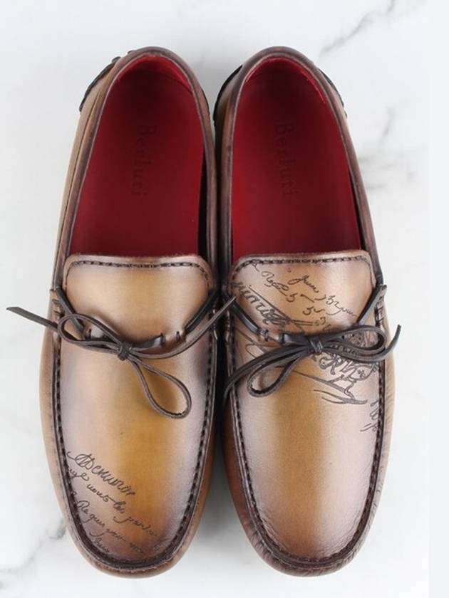 Leather driving loafers 9 280 - BERLUTI - BALAAN 9