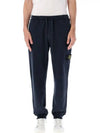 Compass Patch Cotton Track Pants Navy - STONE ISLAND - BALAAN 2