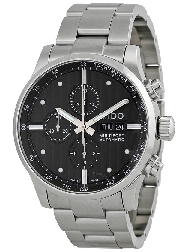 Mido Multifort Automatic Chronograph Men's Watch M0056141106100 - MIDO - BALAAN 1