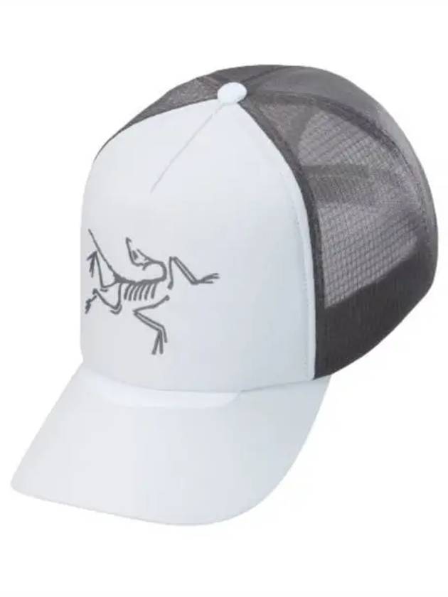 Bird Curved Brim Trucker Ball Cap Grey - ARC'TERYX - BALAAN 1