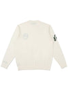 Basic bucket logo sweater IVORY MAN - MALBON GOLF - BALAAN 2