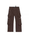 Le ChouChou Le Cargo Croissant Soft Cargo Wide Pants Dark Brown - JACQUEMUS - BALAAN 2