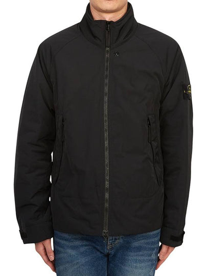 Micro Twill Pure Insulation Technology Primaloft Jacket Black - STONE ISLAND - BALAAN 2