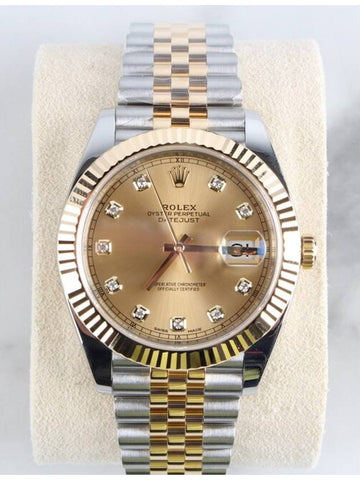 Rolex Datejust 41 Champagne Edition 10p 23 Years - ROLEX - BALAAN 1