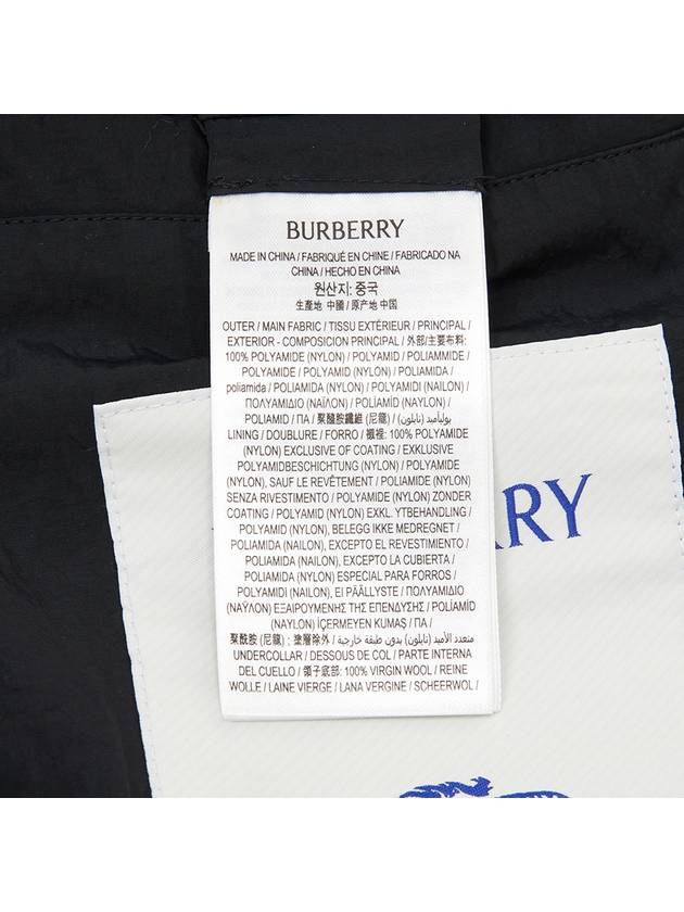 Burberry Double Breasted Mid Length Down Padded Black - BURBERRY - BALAAN 11