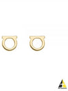 Gancini Small Earrings Gold - SALVATORE FERRAGAMO - BALAAN 2