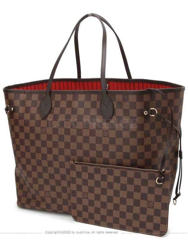 Damier Neverfull GM N41357 Cherry Red 11170hva - LOUIS VUITTON - BALAAN 2