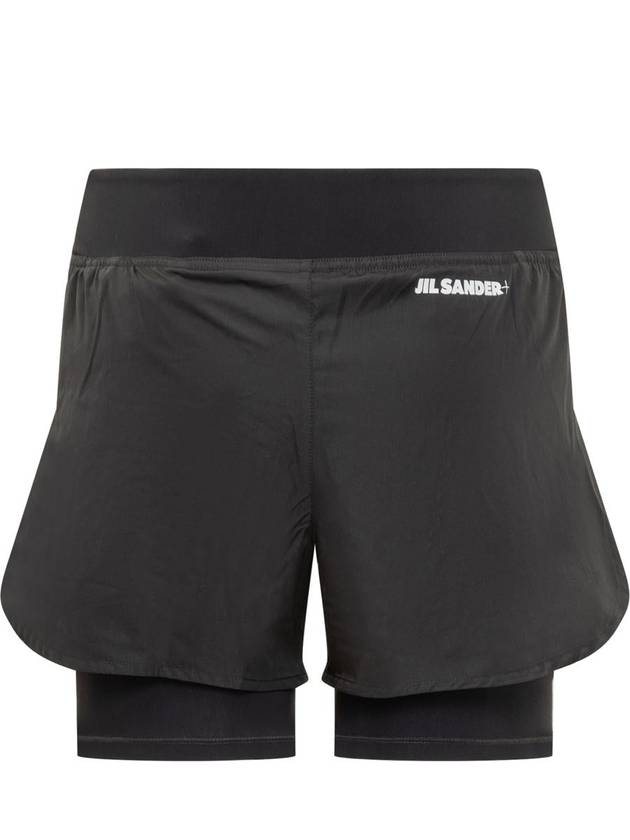 Short Pants J40KA0027 JTN158 001 BLACK - JIL SANDER - BALAAN 3