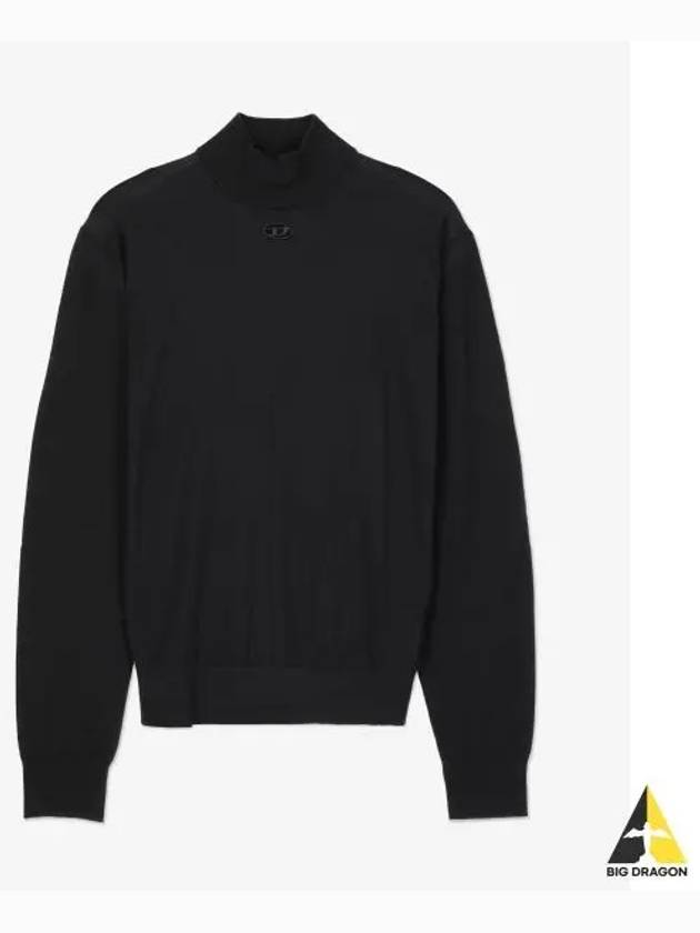 K-Gil Turtleneck Black - DIESEL - BALAAN 2