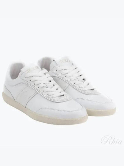 Leather Low Top Sneakers White - TOD'S - BALAAN 2