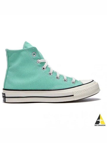 Chuck 70 High Vintage Canvas Prism Green A00748C - CONVERSE - BALAAN 1