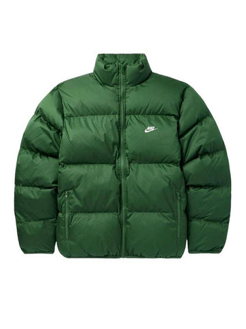 Sportswear Club Puffer Padded Jacket Green - NIKE - BALAAN 1