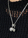 3way 8ball & dice necklace - S SY - BALAAN 1