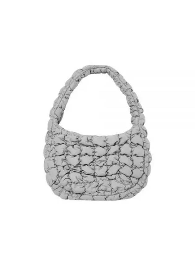 Quilted mini shoulder bag gray - COS - BALAAN 2