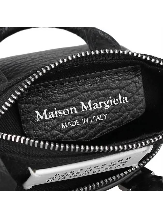 5AC Classic Baby Shoulder Bag Pale Black - MAISON MARGIELA - BALAAN 8