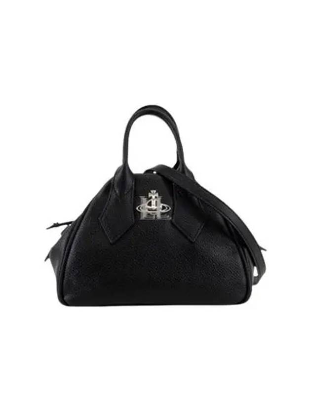 Yasmine Small Tote Bag Black - VIVIENNE WESTWOOD - BALAAN 2