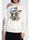 The Simpsons Printed Hoodie White - BALENCIAGA - BALAAN 2