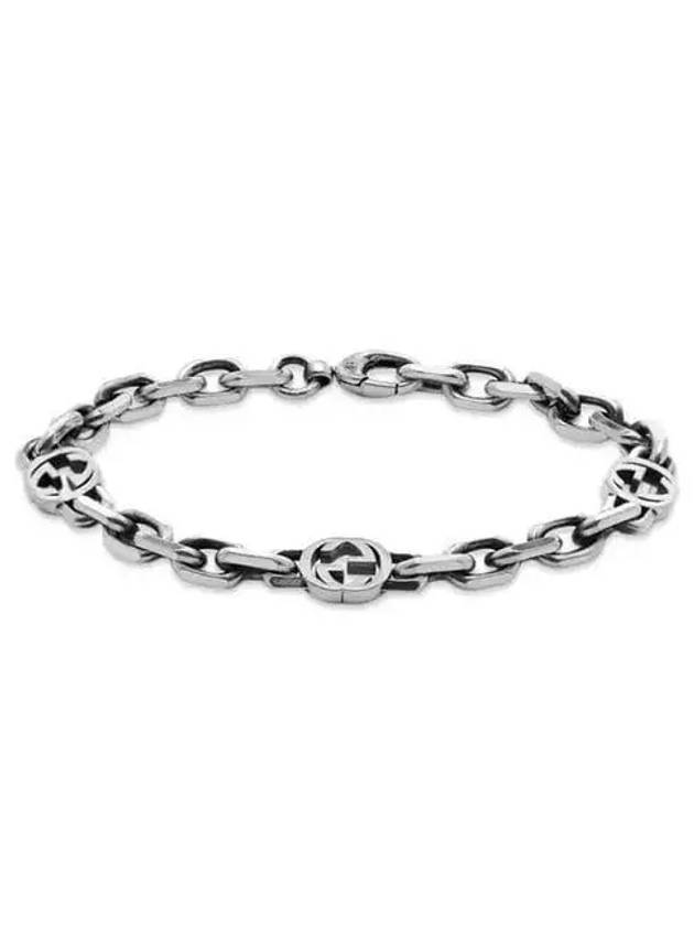 Interlocking G Chain Bracelet Silver - GUCCI - BALAAN 2