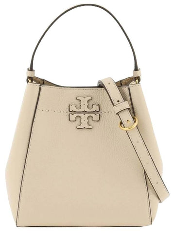 McGraw Small Tote Bag Cream - TORY BURCH - BALAAN 1