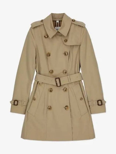 Chelsea Cotton Trench Coat Beige - BURBERRY - BALAAN 2