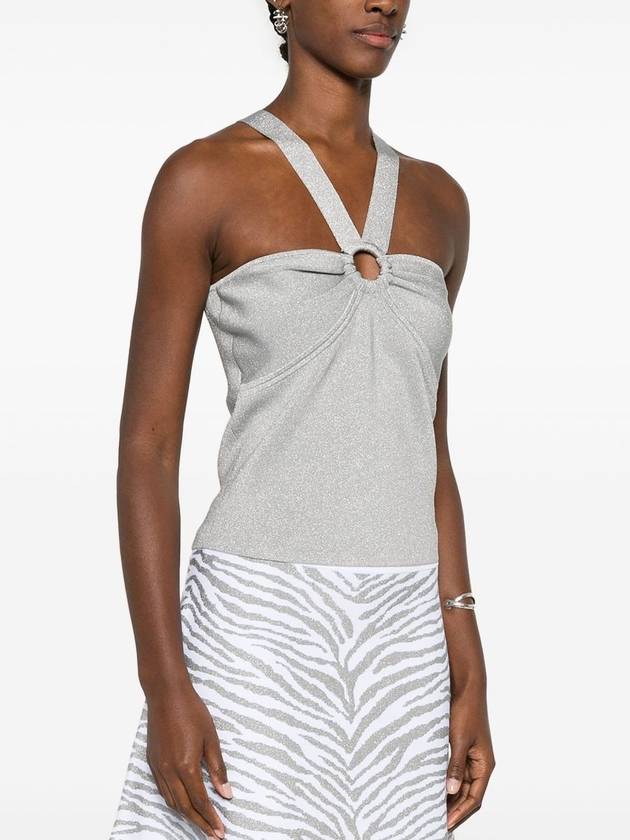 Metallic Knit Cutout Tank Top MS460W2AFB_040 - MICHAEL KORS - BALAAN 7