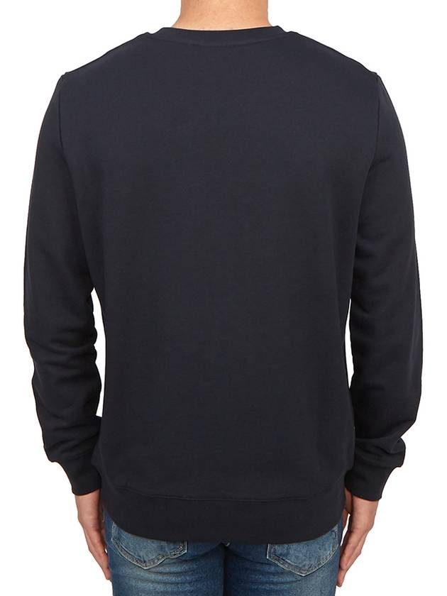 VPC Logo Crew Neck Sweatshirt Navy - A.P.C. - BALAAN 5