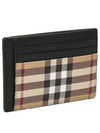 Vintage Check Money Clip Card Wallet Beige - BURBERRY - BALAAN 2