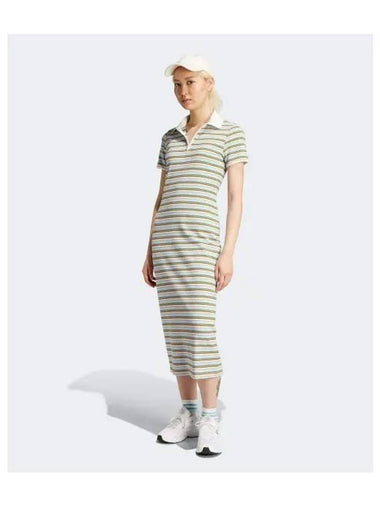 adidas 80s striped dress sky blue JC6179 - ADIDAS - BALAAN 1