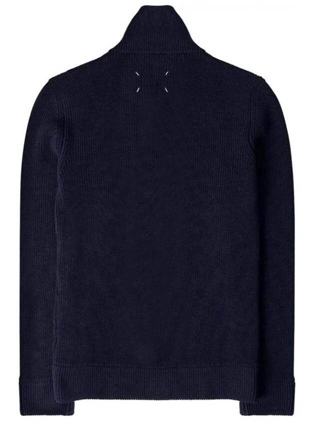 Margiela stitch zip up cardigan SI1HA0013 S17781 511F - MAISON MARGIELA - BALAAN 4