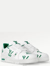 LV Trainer Low Top Sneakers Green - LOUIS VUITTON - BALAAN 4