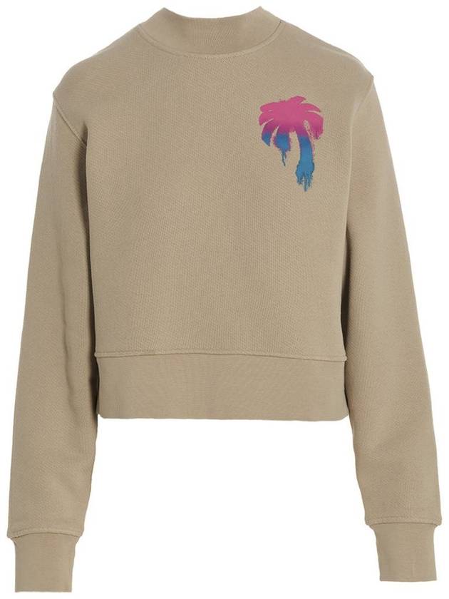 SS Sweatshirt I Love PA PWBA016S23FLE00261846184 - PALM ANGELS - BALAAN 2