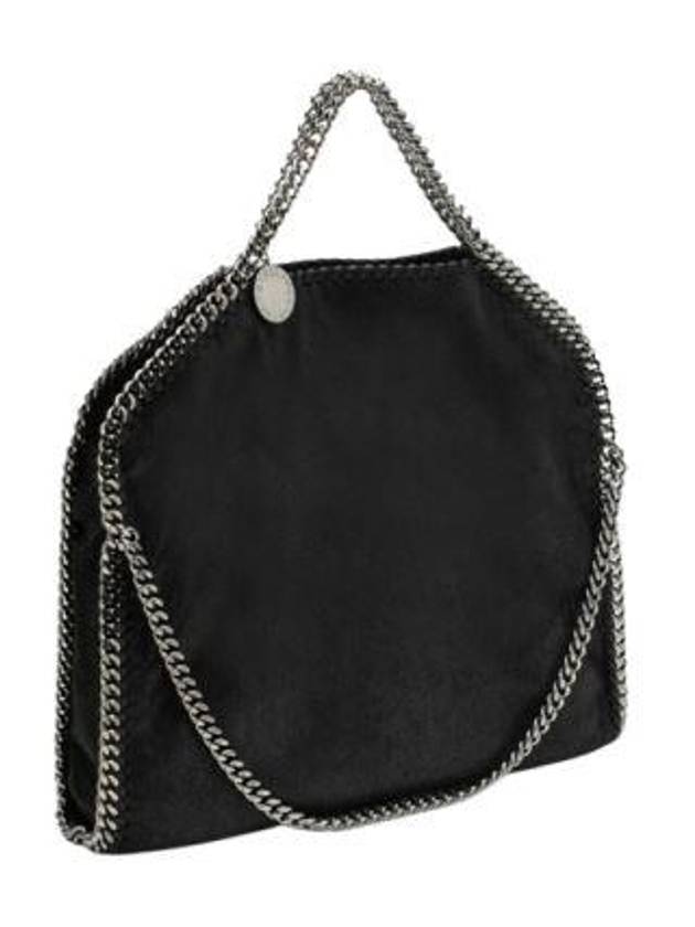 Falabella Fold Over Tote Bag Silver Black - STELLA MCCARTNEY - BALAAN 4