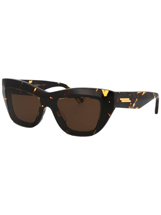 EYEWEAR Tortoiseshell cat eye frame sunglasses BV1218S - BOTTEGA VENETA - BALAAN 3