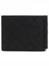 Intrecciato Bill Clip Card Wallet Black - BOTTEGA VENETA - BALAAN 2