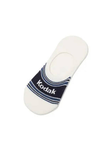 KODAK Apparel Multi Stripe No Show Socks NAVY - KODO - BALAAN 1