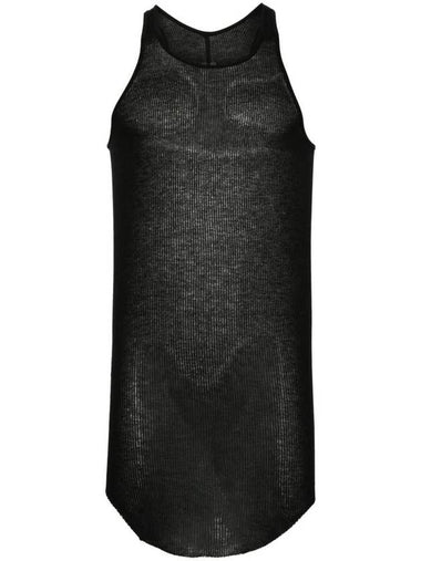 Rick Owens Basic Ribbed Tank Top - RICK OWENS - BALAAN 1