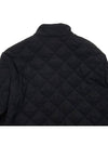 Diamond Quilted Thermoregulated Jacket Black - BURBERRY - BALAAN 9