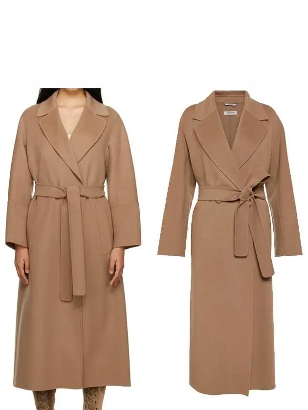 Elisa Wool Single Coat Camel - MAX MARA - BALAAN 2