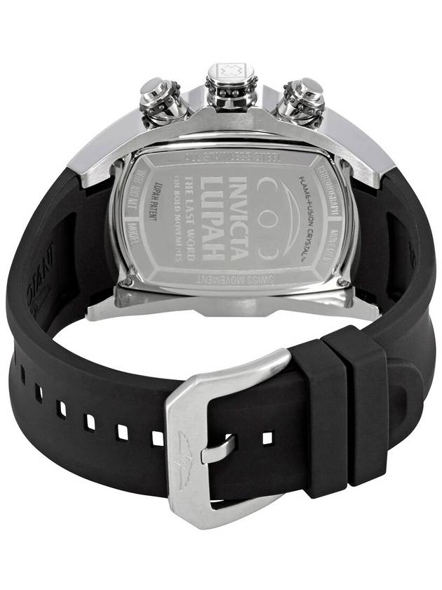 Invicta Lupah Revolution Collection Chronograph Black Polyurethane Men's Watch 6101 - INVICTA - BALAAN 3