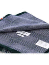 Tartan wool cashmere muffler UKS008A 310 - THOM BROWNE - BALAAN 3