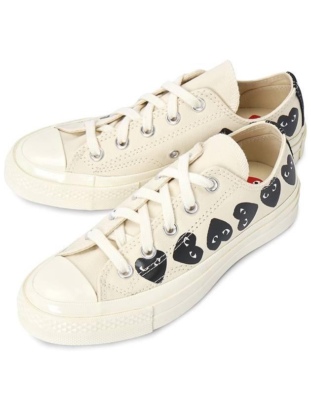 Multi Heart Chuck Taylor Sneakers AZ K126 001 2 Unisex - COMME DES GARCONS - BALAAN 1