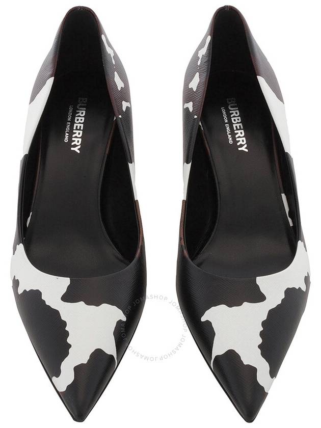 Burberry Ladies Aubri Animal Print Pointed Toe Pumps, Brand Size 35 (US Size 5) - BURBERRY - BALAAN 3