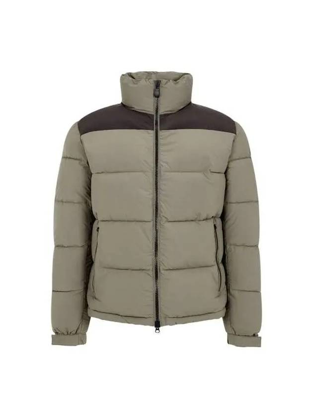 MEN TAXUS padded jacket khaki - SAVE THE DUCK - BALAAN 1