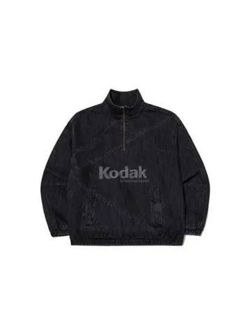 KODAK Apparel Denim Anorak Jacket BLACK K4123LJK27BLK - KODO - BALAAN 1