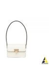 Small Rockstud Detail Leather Shoulder Bag White - VALENTINO - BALAAN 2